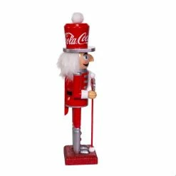 Flash Sale 👏 Nutcrackers Kurt Adler 10 In. Wooden Coca-Cola Nutcracker 🛒 -Nutcrackers Sales Store detail2KSA3630