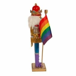 Cheap ✔️ Kurt S. Adler, Inc. Nutcrackers Kurt Adler 12 In. Wooden Gay Pride Nutcracker 😉 -Nutcrackers Sales Store detail2KSA3651