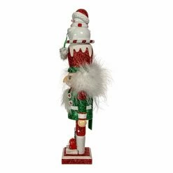 Best Sale ⭐ Kurt S. Adler, Inc. Nutcrackers Kurt Adler 12 In. Hollywood Snowman Hat Nutcracker 🧨 -Nutcrackers Sales Store detail2KSA3654