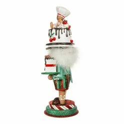 Deals 💯 Kurt S. Adler, Inc. Nutcrackers Kurt Adler 15 In. Hollywood Nutcracker With Gingerbread Baker Hat ✨ -Nutcrackers Sales Store detail2KSA3685