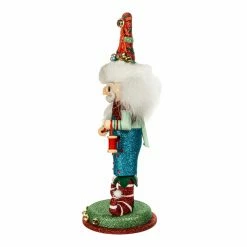 Best Sale 👏 Kurt S. Adler, Inc. Nutcrackers Kurt Adler 15 In. Hollywood Elf With Teddy Bear Nutcracker ⭐ -Nutcrackers Sales Store detail2KSA3688