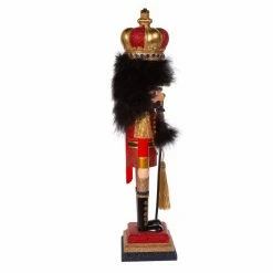 New ✨ Kurt S. Adler, Inc. Nutcrackers Kurt Adler 18 In. Hollywood Red And Gold Soldier Nutcracker 😉 -Nutcrackers Sales Store detail2KSA3697