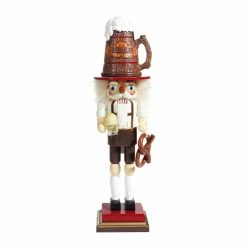 Hot Sale ❤️ Hollywood Nutcrackers Nutcrackers Kurt Adler 17.5 In. Hollywood™ Beer And Pretzel Nutcracker 😍 -Nutcrackers Sales Store detail2KSA3718