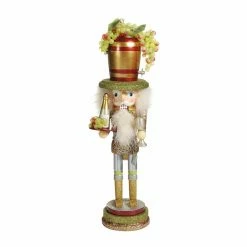 Wholesale ❤️ Hollywood Nutcrackers Nutcrackers Kurt Adler 19.5 In. Hollywood™ Wine Hat Nutcracker 😀 -Nutcrackers Sales Store detail2KSA3769