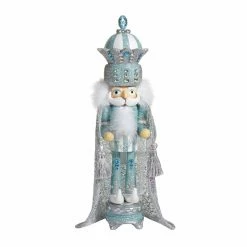 Cheapest 😀 Hollywood Nutcrackers Nutcrackers Kurt Adler 18.5 In. Hollywood™ Blue And Silver King Nutcracker 💯 -Nutcrackers Sales Store detail2KSA3779
