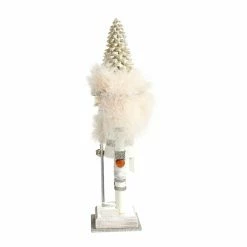 Coupon ⌛ Kurt S. Adler, Inc. Nutcrackers Kurt Adler 11.8 In. Weathered White Nutcracker With Pinecone Hat 👍 -Nutcrackers Sales Store detail3KSA3659