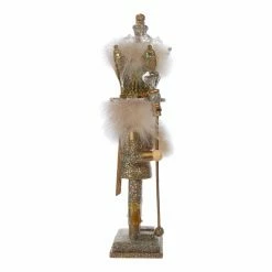 Top 10 😍 Kurt S. Adler, Inc. Nutcrackers Kurt Adler 16 In. Hollywood Platinum And Gold Glitter King Nutcracker 🧨 -Nutcrackers Sales Store detail3KSA3740