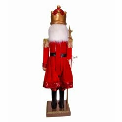 Cheapest 👍 Kurt S. Adler, Inc. Nutcrackers Kurt Adler 32 In. Plastic Red And Gold King Nutcracker 🔔 -Nutcrackers Sales Store detail3KSA3758