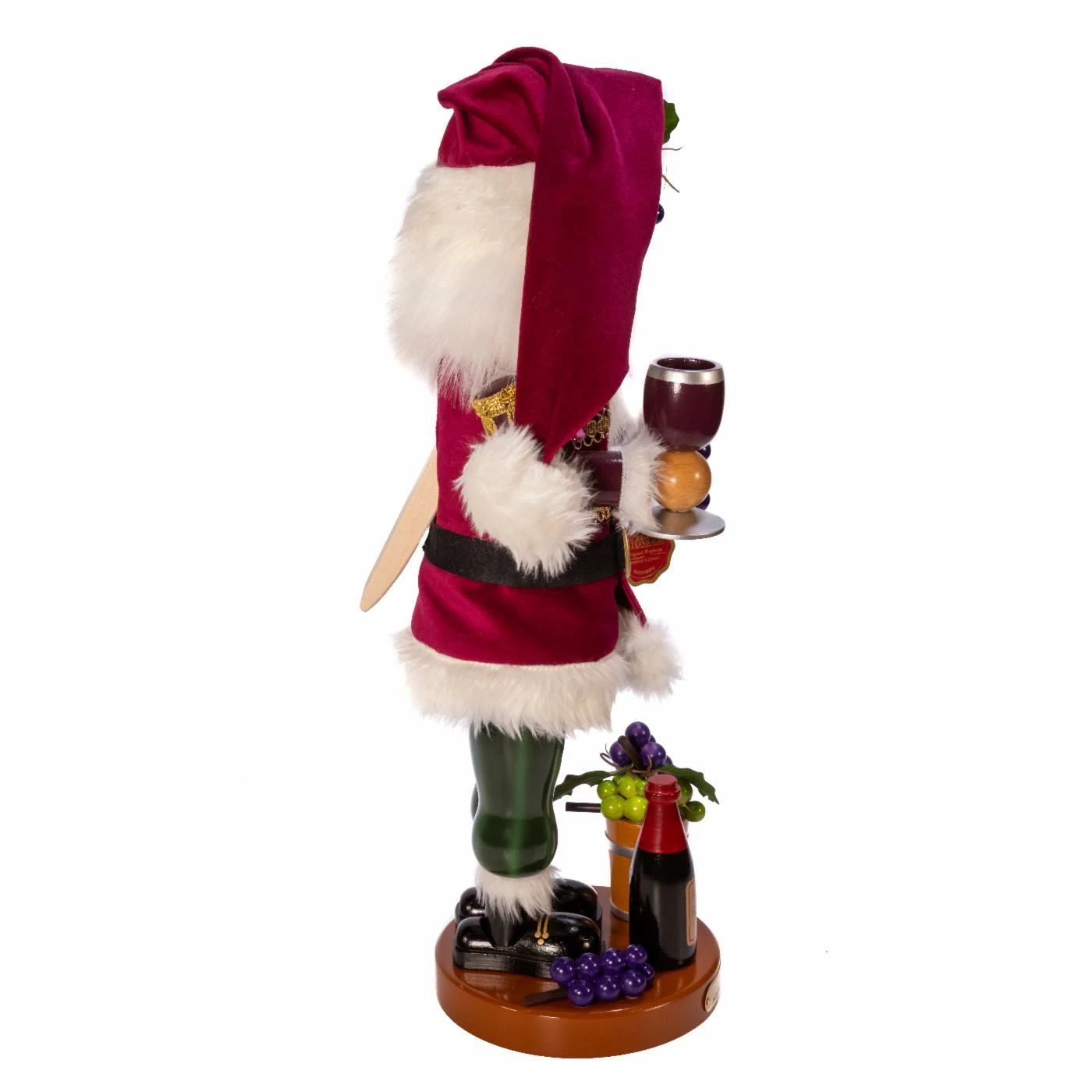 Cheap 🎉 Kurt S. Adler, Inc. Snowmen / Santas Nutcrackers Kurt Adler 18.25 In. Steinbach Winemaker Santa Nutcracker 👍 7 Cheap 🎉 Kurt S. Adler, Inc. Snowmen / Santas Nutcrackers Kurt Adler 18.25 In. Steinbach Winemaker Santa Nutcracker 👍 - Image 5