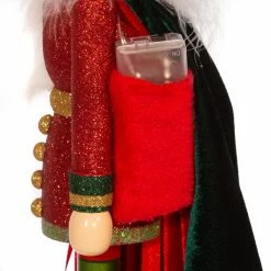 Top 10 ✔️ Kurt S. Adler, Inc. Nutcrackers Kurt Adler 24 In. Battery-Operated Hollywood Red And Dark Green Nutcracker With LED Hat 🧨 -Nutcrackers Sales Store detail4KSA3761