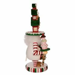 Cheapest 🔔 Nutcrackers Kurt S. Adler 15 In. Hollywood LED Gingerbread House Hat Nutcracker 💯 -Nutcrackers Sales Store detailKSA3276