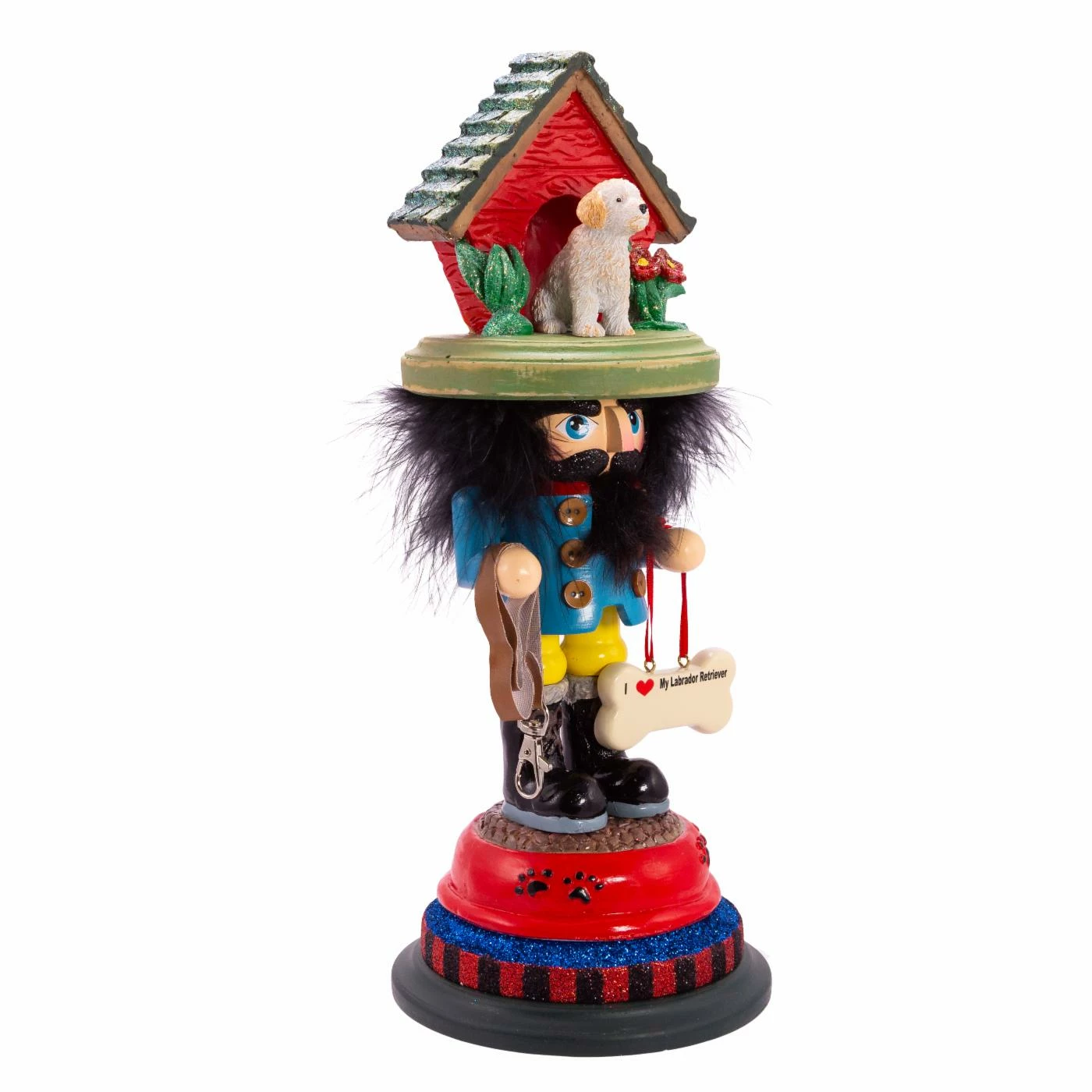 Cheap ๐ Kurt S. Adler, Inc. Nutcrackers Kurt Adler 14 In. Hollywood Labradoodle ๐ Dog House Hat Nutcracker ๐ 4 Cheap ๐ Kurt S. Adler, Inc. Nutcrackers Kurt Adler 14 In. Hollywood Labradoodle ๐ Dog House Hat Nutcracker ๐ - Image 2