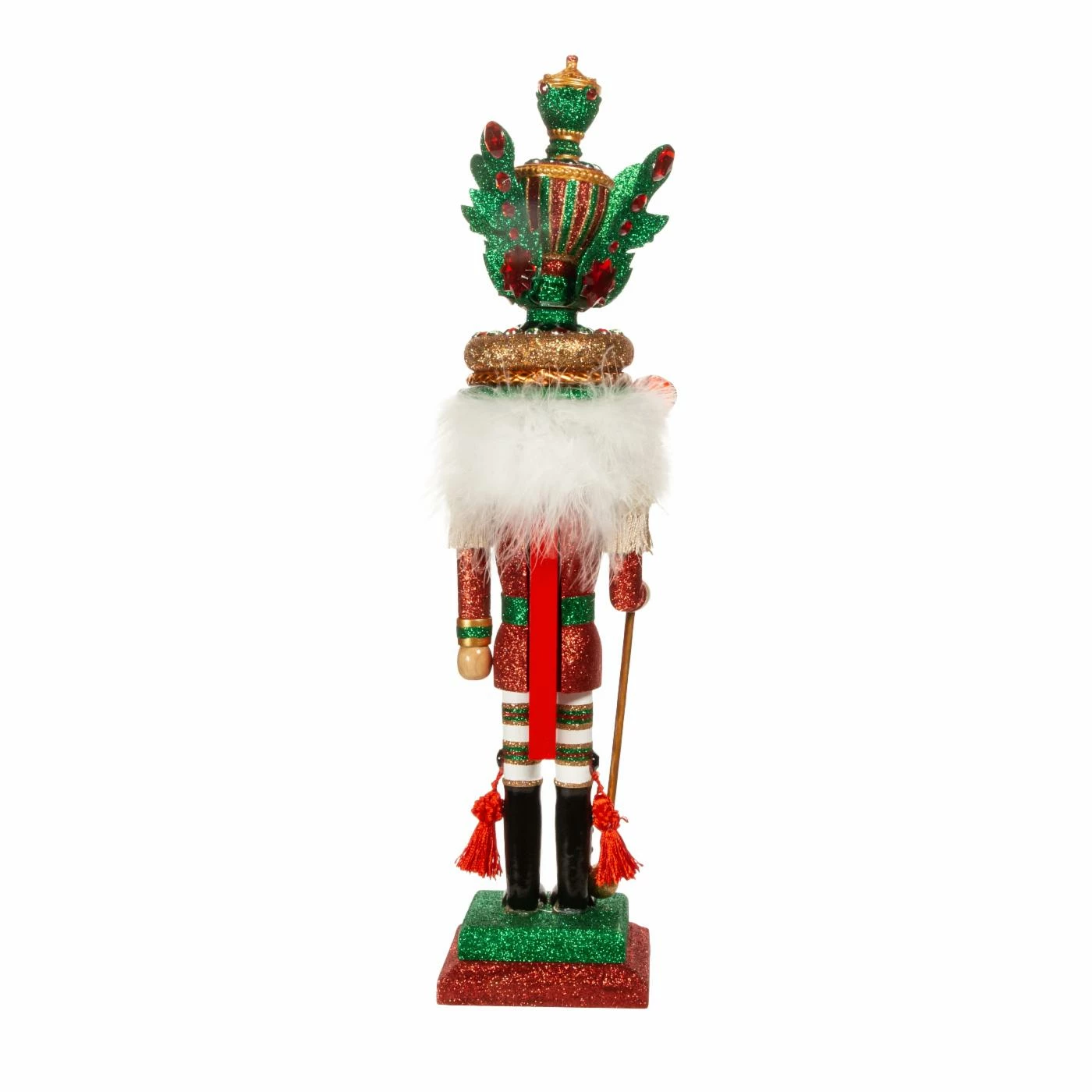Brand new ๐ Kurt S. Adler, Inc. Nutcrackers Kurt Adler 18 In. Hollywood Red And Green Leaves Hat Nutcracker โญ 4 Brand new ๐ Kurt S. Adler, Inc. Nutcrackers Kurt Adler 18 In. Hollywood Red And Green Leaves Hat Nutcracker โญ - Image 2