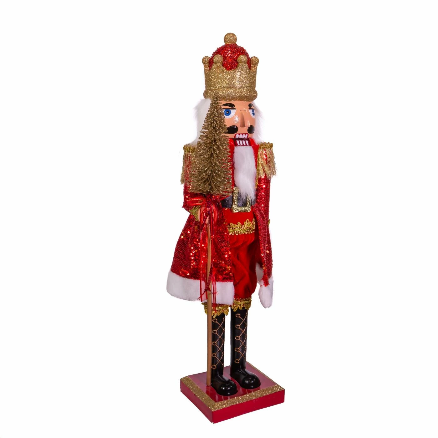 Coupon ✨ Kurt S. Adler, Inc. Nutcrackers Kurt Adler 24 In. Plastic Red And Gold King Nutcracker 🎁 4 Coupon ✨ Kurt S. Adler, Inc. Nutcrackers Kurt Adler 24 In. Plastic Red And Gold King Nutcracker 🎁 - Image 2