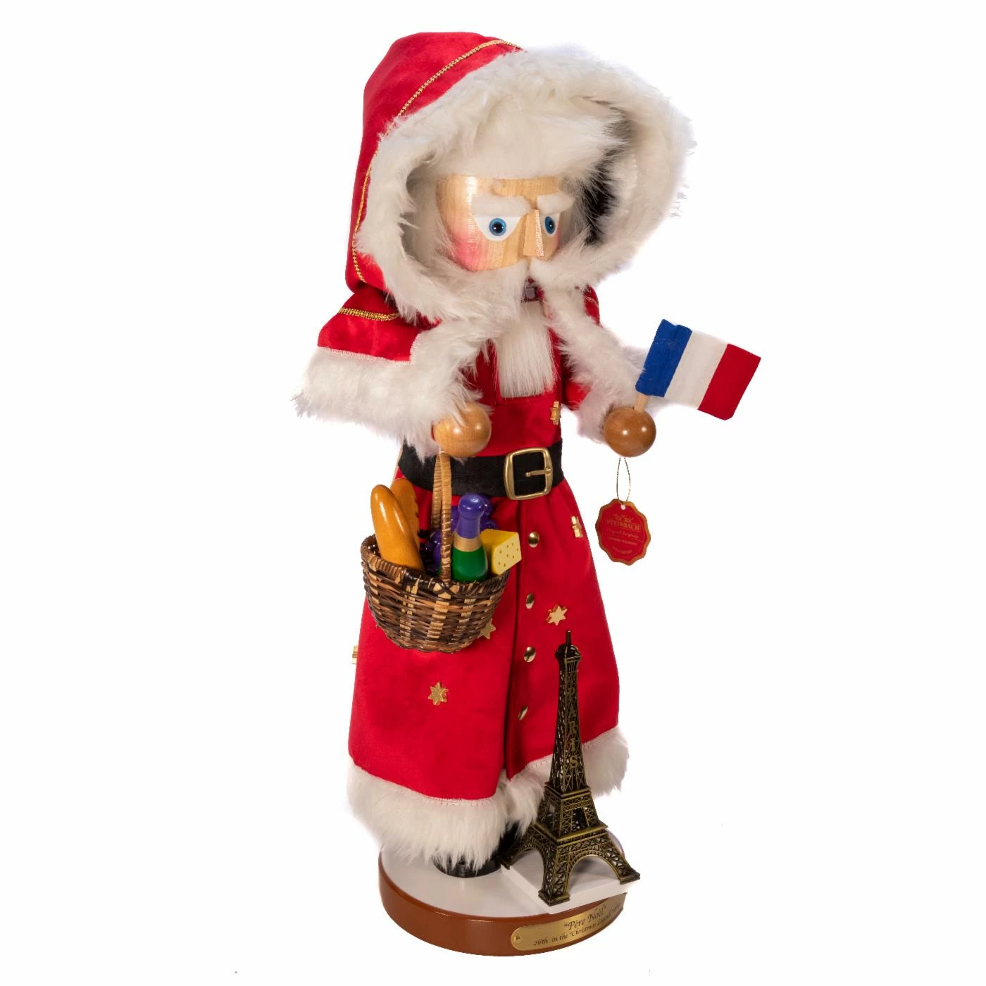 Budget 🤩 Kurt S. Adler, Inc. Snowmen / Santas Nutcrackers Kurt Adler 18.5 In. Steinbach French Santa Nutcracker 😀 4 Budget 🤩 Kurt S. Adler, Inc. Snowmen / Santas Nutcrackers Kurt Adler 18.5 In. Steinbach French Santa Nutcracker 😀 - Image 2