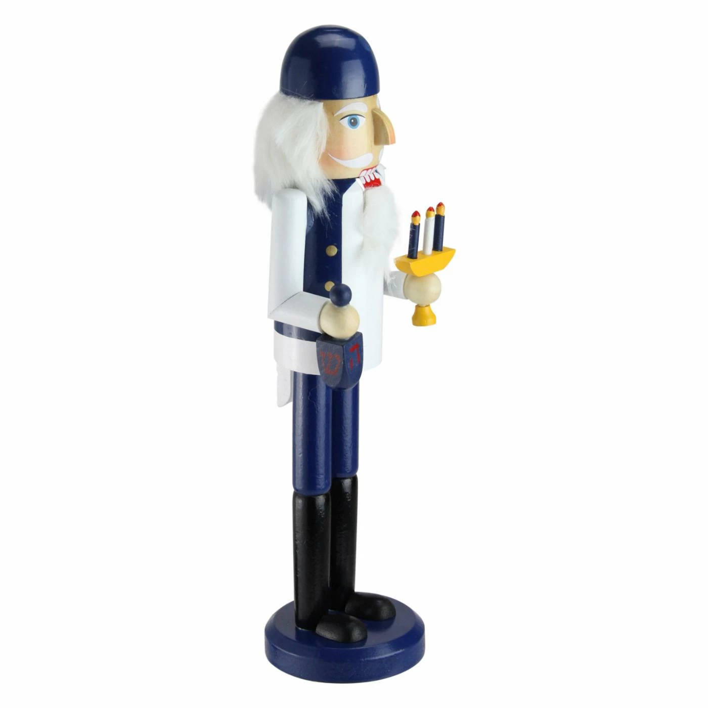 Best Sale β Nutcrackers Northlight Wooden Blue And White Hanukkah Nutcracker With Menorah And Dreidel π 4 Best Sale β Nutcrackers Northlight Wooden Blue And White Hanukkah Nutcracker With Menorah And Dreidel π - Image 2