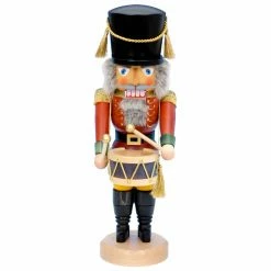 Brand new 🛒 Christian Ulbricht Movies / Shows Nutcrackers Ulbricht Red Drummer Nutcracker 🔔