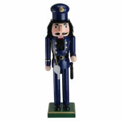 Cheapest ๐ Nutcrackers Northlight Decorative Wooden Police Officer Nutcracker ๐