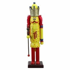 Brand new โ๏ธ Nutcrackers Northlight Decorative Sugar Daddy King Wooden ๐ Christmas Nutcracker Figure ๐