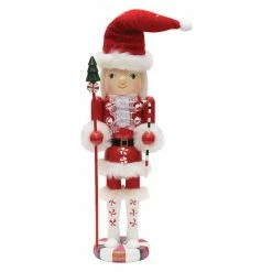 Coupon 🛒 Nutcrackers Northlight 15 In. Peppermint Twist Mrs. Claus Nutcracker ⌛
