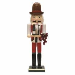 Coupon 🧨 Nutcrackers Northlight 15 In. Winemaker Nutcracker With Grapes 🔥