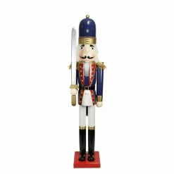 Brand new โ๏ธ Nutcrackers Northlight 48 In. Nutcracker Soldier With Sword ๐