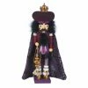 Deals 😀 Nutcrackers Kurt Adler Hollywood King Nutcracker - Purple 😀 -Nutcrackers Sales Store masterKSA1165
