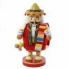 Hot Sale 🎁 Nutcrackers Kurt Adler Wooden Chubby Mexican Nutcracker 🥰 -Nutcrackers Sales Store masterKSA1189