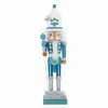 Best reviews of ❤️ Kurt S Adler Hollywood Nutcrackers Kurt Adler 17 In. Hollywood Turquoise / White Nutcracker 💯 -Nutcrackers Sales Store masterKSA1376