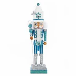 Best reviews of ❤️ Kurt S Adler Hollywood Nutcrackers Kurt Adler 17 In. Hollywood Turquoise / White Nutcracker 💯