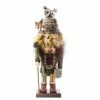 Discount 😉 Kurt S Adler Nutcrackers Kurt Adler 16 In. Hollywood Woodsman Nutcracker With Owl Hat ❤️ -Nutcrackers Sales Store masterKSA1398
