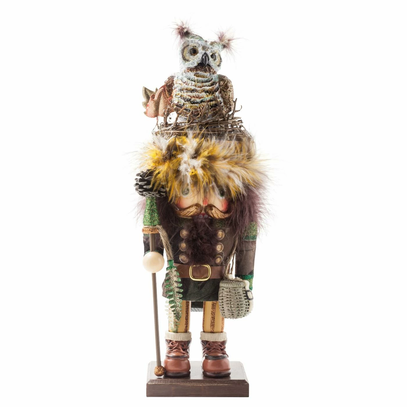 Discount 😉 Kurt S Adler Nutcrackers Kurt Adler 16 In. Hollywood Woodsman Nutcracker With Owl Hat ❤️ 3 Discount 😉 Kurt S Adler Nutcrackers Kurt Adler 16 In. Hollywood Woodsman Nutcracker With Owl Hat ❤️