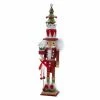 New ✔️ Kurt S. Adler Snowmen / Santas Nutcrackers Kurt Adler 15 In. Hollywood Tree Hat Nutcracker 👍 -Nutcrackers Sales Store masterKSA1784