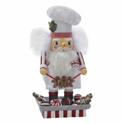 Best deal 👍 Kurt S. Adler Snowmen / Santas Nutcrackers Kurt Adler 12 In. Hollywood Santa Gingerbread Chef Nutcracker 🧨