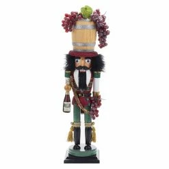 Best deal 🧨 Kurt S. Adler Hollywood Nutcrackers Kurt Adler 18.9 In. Hollywood Wine Barrel Hat Nutcracker 😉