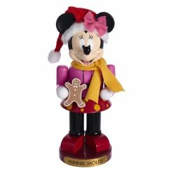 Deals ⌛ Movies / Shows Nutcrackers Kurt S. Adler 10 In. Minnie Mouse Nutcracker ❤️