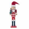 Promo 😀 Snowmen / Santas Nutcrackers Kurt S. Adler 15 In. Wooden Santa Advent Calendar Nutcracker ❤️ -Nutcrackers Sales Store masterKSA2609