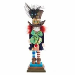 Promo 👍 Movies / Shows Nutcrackers Kurt S. Adler 18 In. Mad Hatter Nutcracker 🧨
