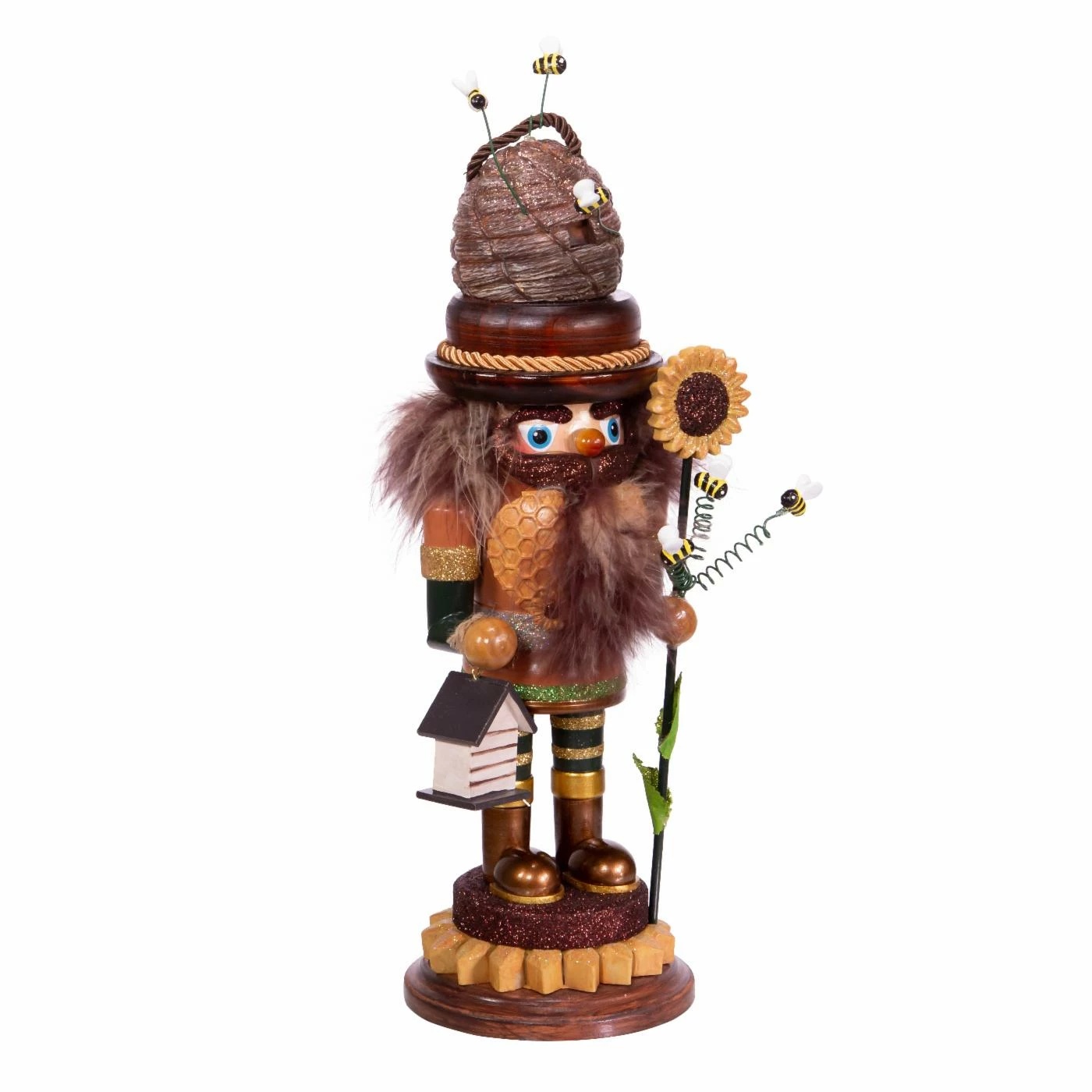 Outlet ✔️ Nutcrackers Kurt S. Adler 15 In. Hollywood Bee Keeper Nutcracker ⭐ 3 Outlet ✔️ Nutcrackers Kurt S. Adler 15 In. Hollywood Bee Keeper Nutcracker ⭐