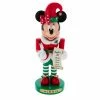 Discount 🎁 Movies / Shows Nutcrackers Kurt Adler 10 In. Disney Minnie The Elf Nutcracker 🔔 -Nutcrackers Sales Store masterKSA3636