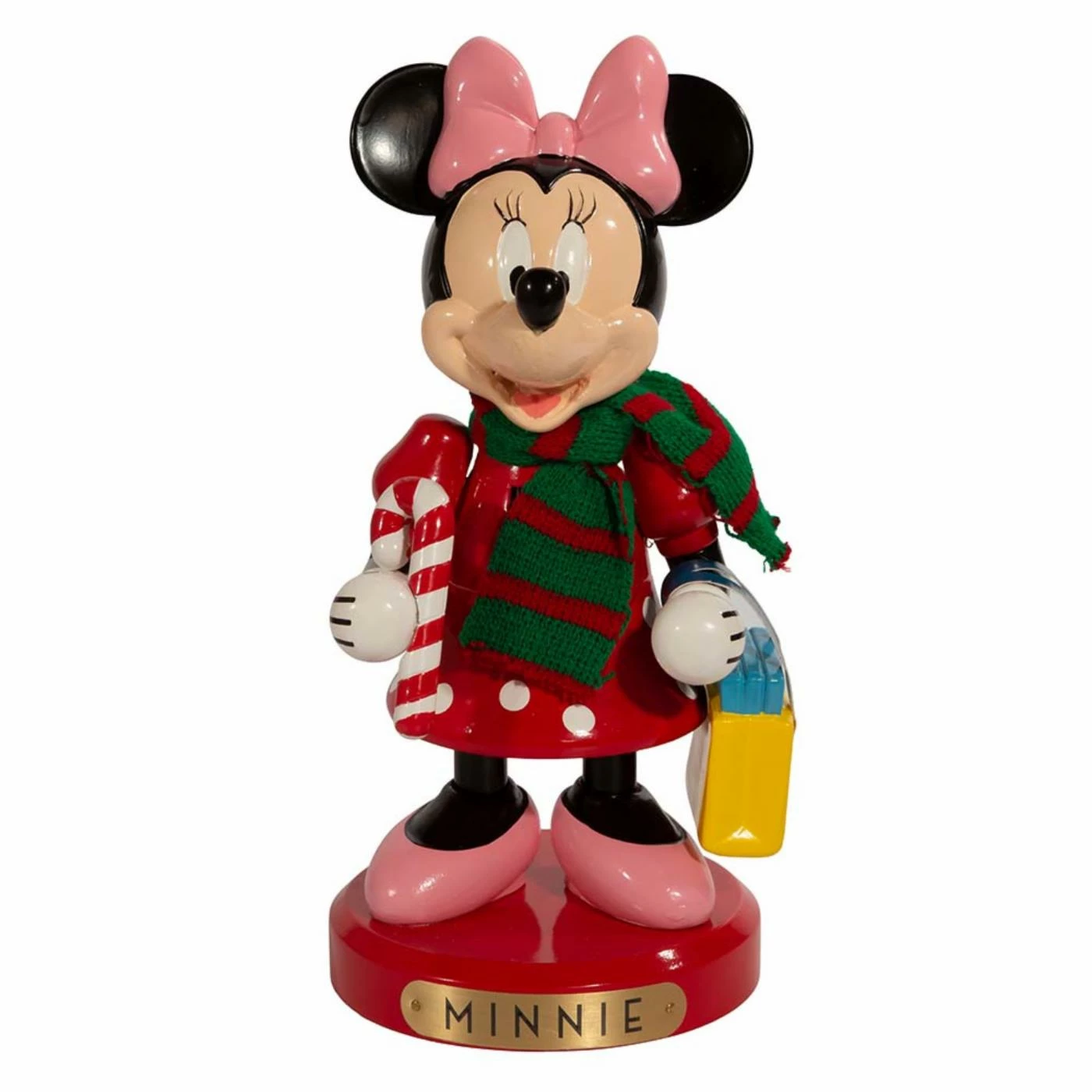 Wholesale ๐ฅ Movies / Shows Nutcrackers Kurt Adler 10 In. Disney Minnie Mouse With ๐ฌ Candy Cane Nutcracker โจ 3 Wholesale ๐ฅ Movies / Shows Nutcrackers Kurt Adler 10 In. Disney Minnie Mouse With ๐ฌ Candy Cane Nutcracker โจ