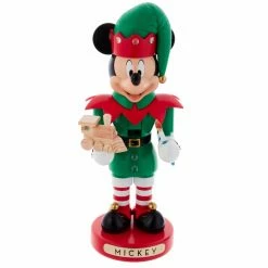 Hot Sale 🥰 Nutcrackers Kurt Adler 10 In. Disney Mickey The Elf Nutcracker ⌛