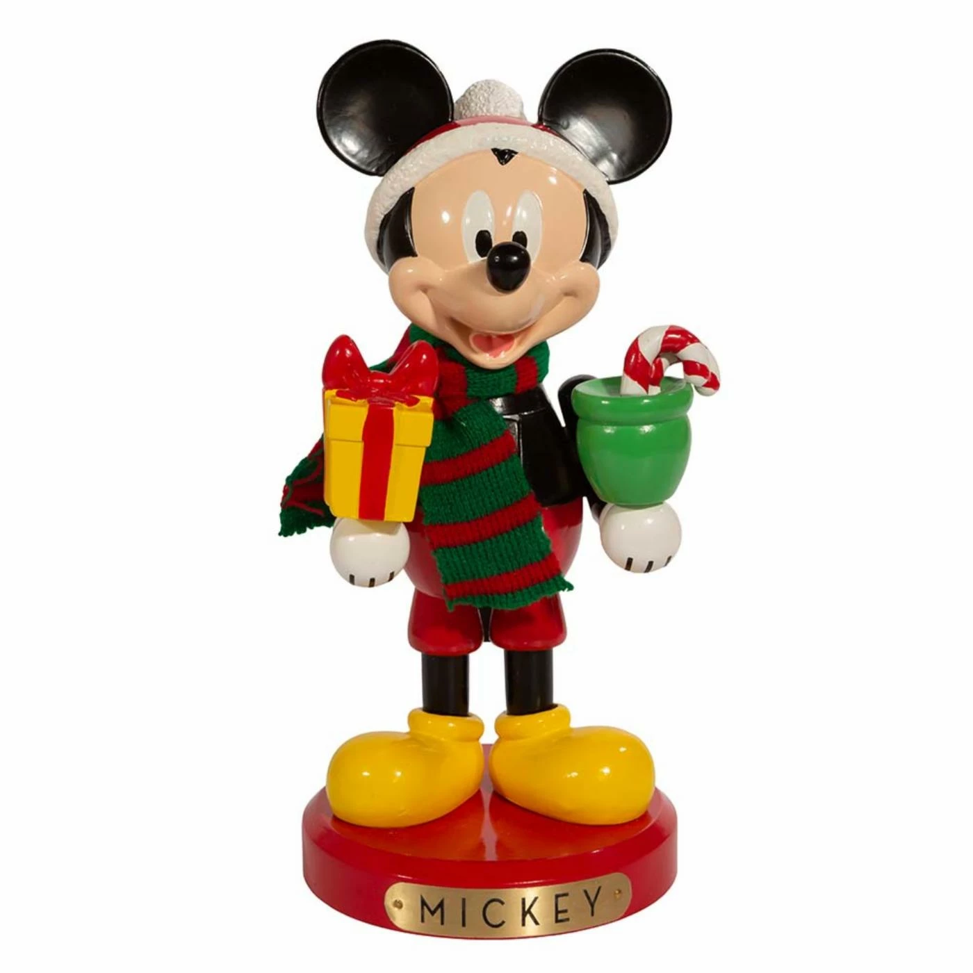 Hot Sale ๐ Movies / Shows Nutcrackers Kurt Adler 10 In. Disney Mickey Mouse With Present Nutcracker โ๏ธ 3 Hot Sale ๐ Movies / Shows Nutcrackers Kurt Adler 10 In. Disney Mickey Mouse With Present Nutcracker โ๏ธ