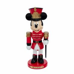 Brand new 🥰 Movies / Shows Nutcrackers Kurt Adler 10 In. Disney Mickey Mouse Marching Band Nutcracker 🎁