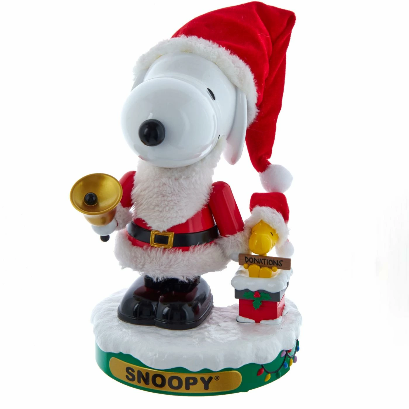 Top 10 ๐ Peanuts Movies / Shows Nutcrackers Kurt Adler 10 In. Battery-Operated Musical Santa Snoopy Nutcracker ๐งจ 3 Top 10 ๐ Peanuts Movies / Shows Nutcrackers Kurt Adler 10 In. Battery-Operated Musical Santa Snoopy Nutcracker ๐งจ
