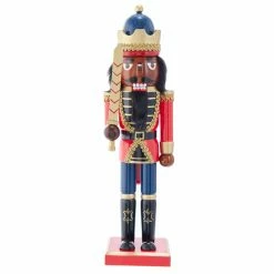 Buy ⭐ Kurt S. Adler, Inc. Nutcrackers Kurt Adler 14 In. African American King Nutcracker 🤩
