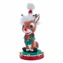 Best deal ๐ Rudolph The Red-Nosed Reindeer Nutcrackers Kurt Adler 12 In. Hollywood Rudolph Nutcracker ๐ฅ