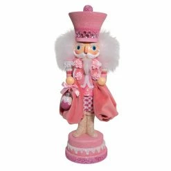 Best deal 🤩 Kurt S. Adler, Inc. Nutcrackers Kurt Adler 15 In. Hollywood Pink Sweet Soldier Nutcracker 🎁
