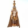 Best Pirce ⌛ Kurt S. Adler, Inc. Nutcrackers Kurt Adler 17.5 In. Hollywood Gold With Fuzzy Cape King Nutcracker ⌛ -Nutcrackers Sales Store masterKSA3722