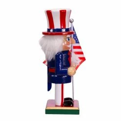 Promo 🔥 Kurt S. Adler, Inc. Nutcrackers Kurt Adler 9 In. Wooden American Nutcracker ⭐